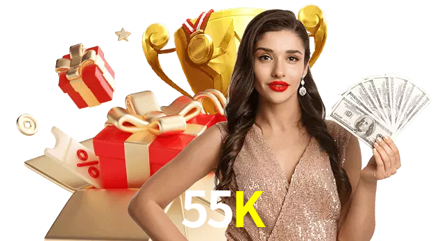 Jogue com dealers reais no 55K!